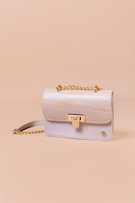 Bolso Eira en Cuero Avellana- Carolina Laiton