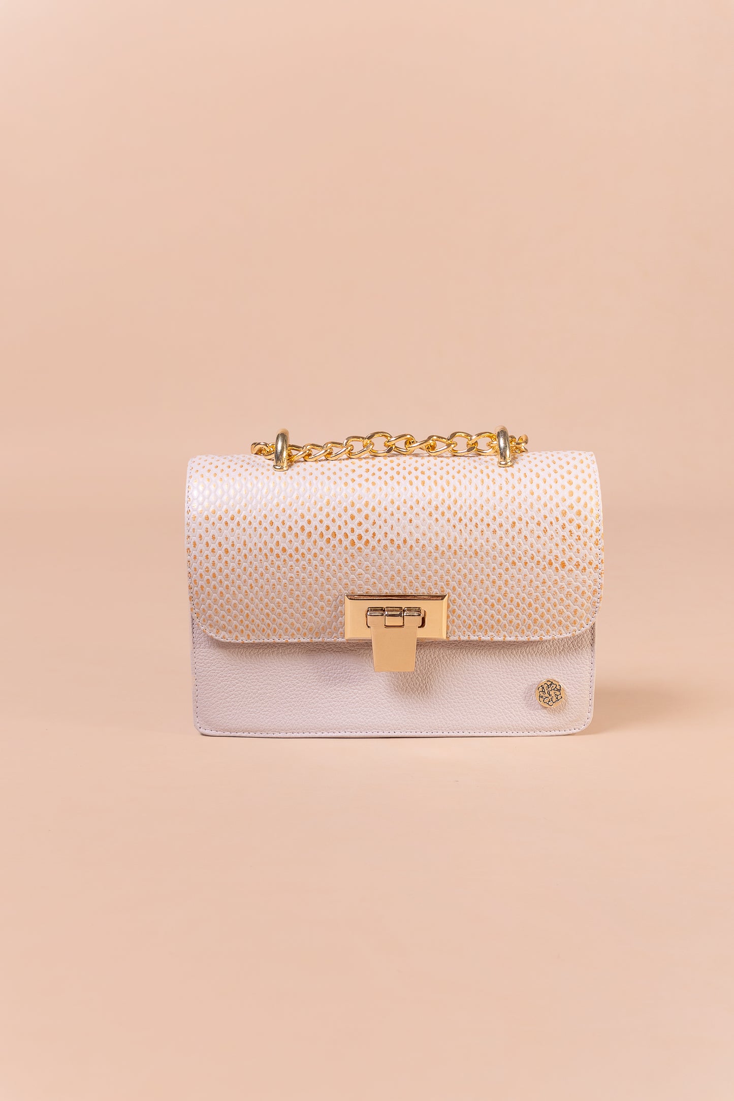 Bolso Eira en Cuero Avellana- Carolina Laiton