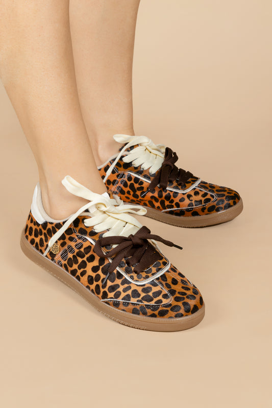 Tenis Dennis Cuero Animal Print - Carolina Laiton