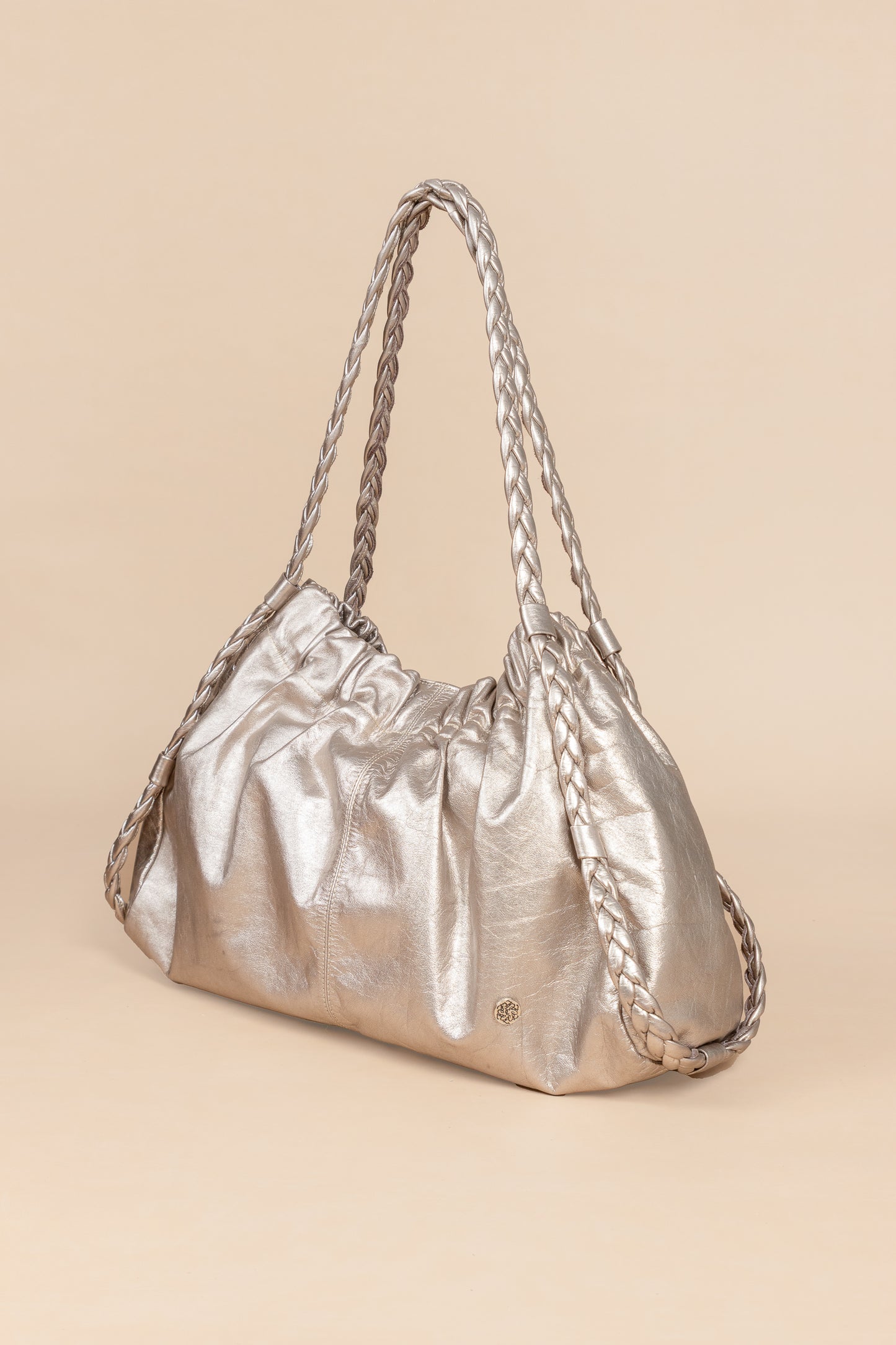 Bolso Mery -Cuero luna- Carolina Laiton