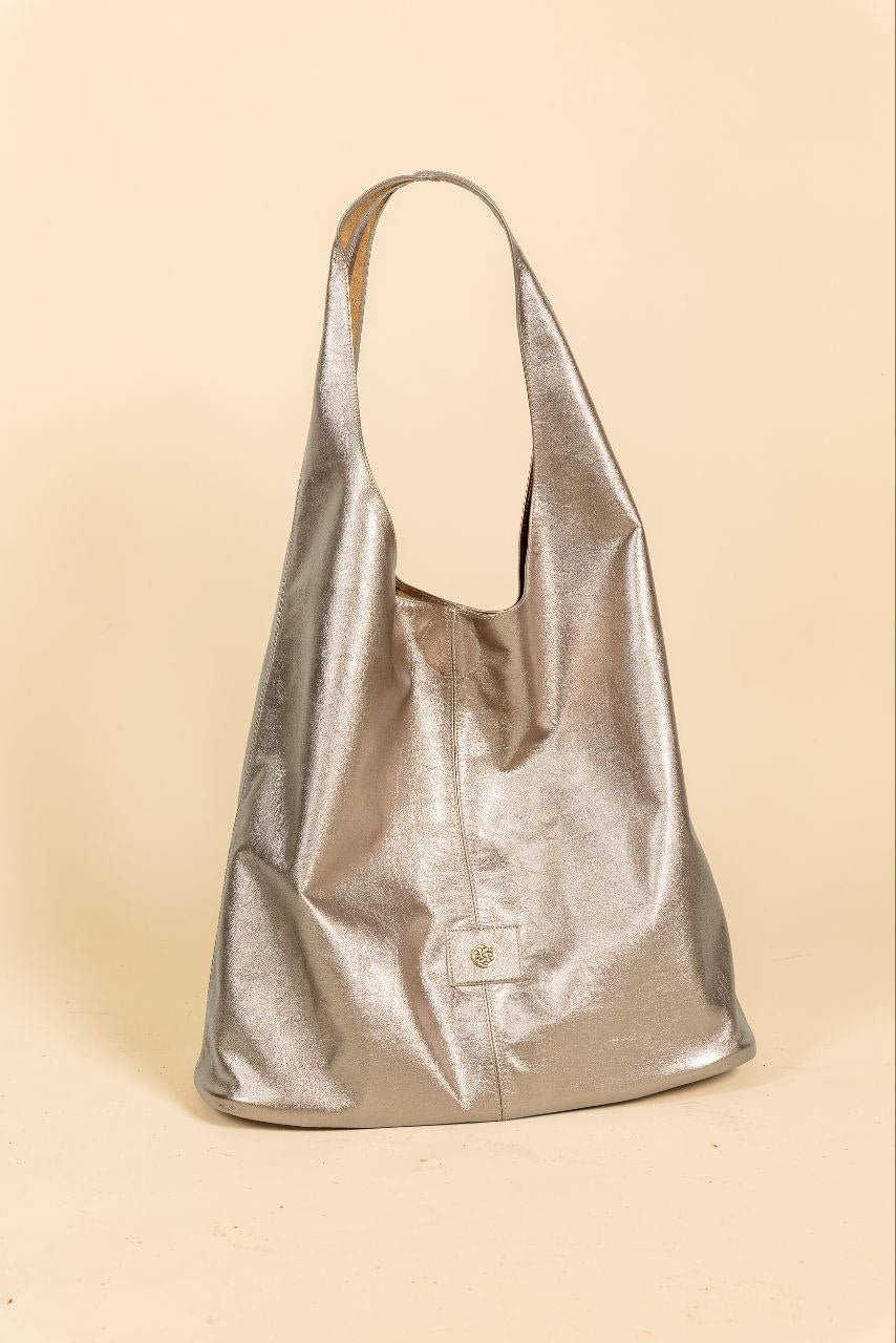 Bolso Amara en Cuero luna - Carolina Laiton