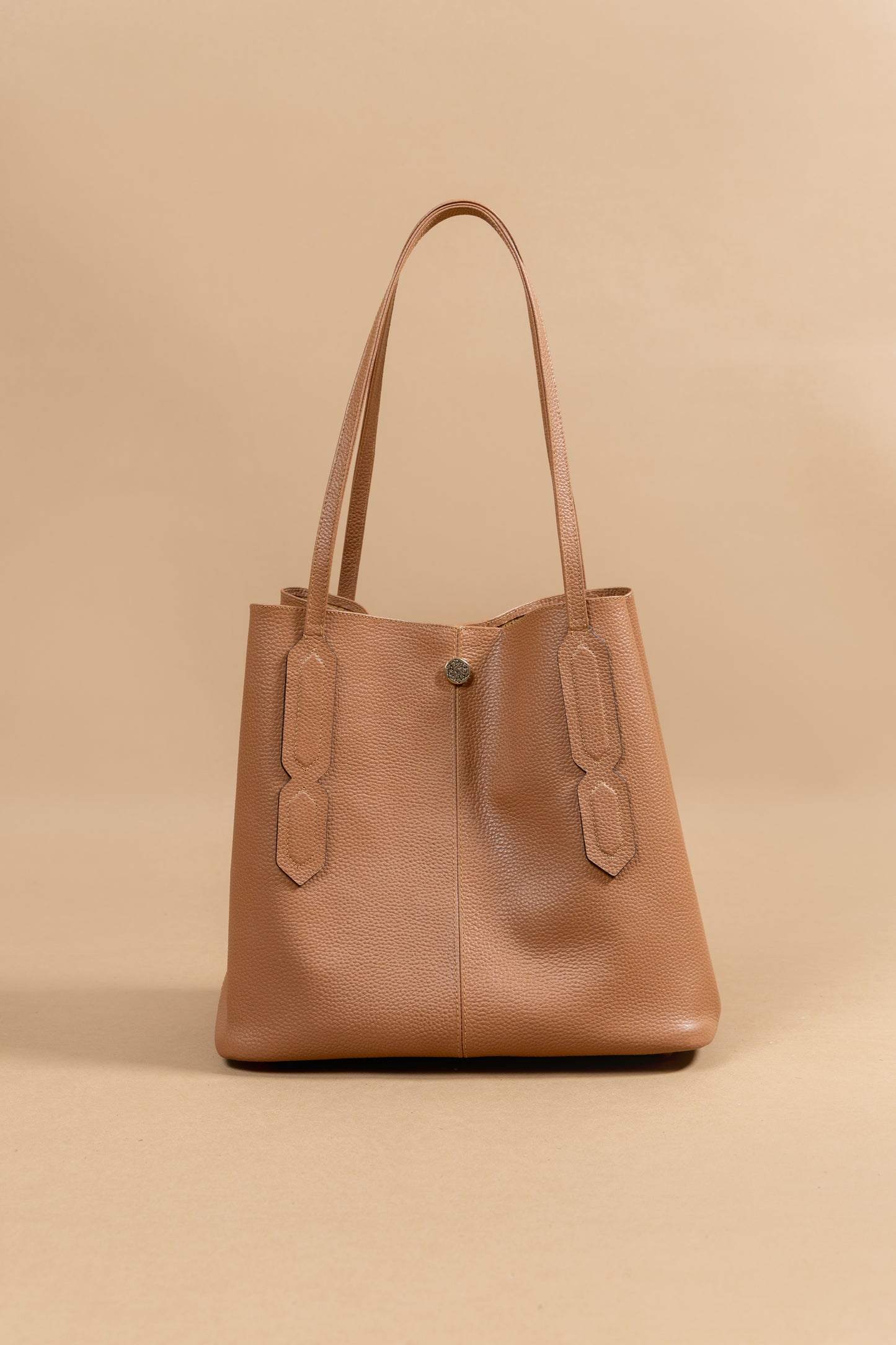 Bolso Doral - Cuero Miel - Carolina Laiton