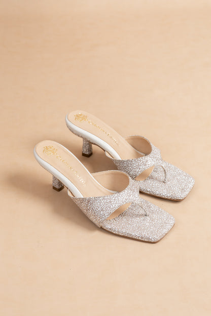 Sandalia Erika - Cuero- Tacon 5.5 cm - Carolina Laiton