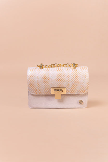Bolso Eira en Cuero Avellana- Carolina Laiton