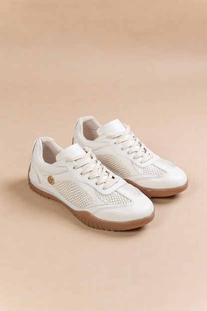 Tenis Gazelle Cuero Blanco - Carolina Laiton