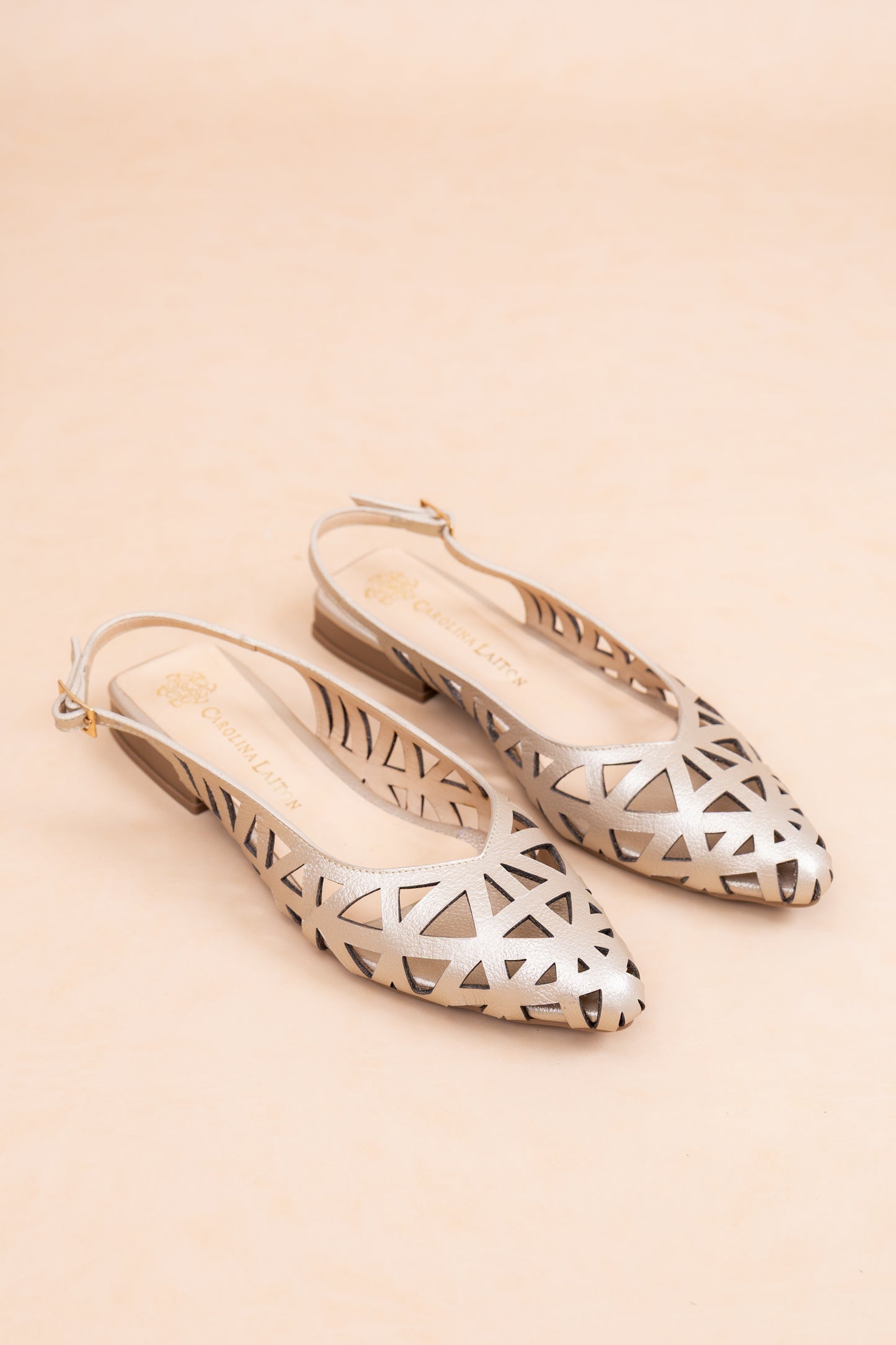 Baleta Maelis - Cuero - Carolina Laiton