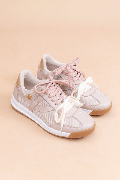 Tenis Arti - Cuero Taupe- Carolina Laiton