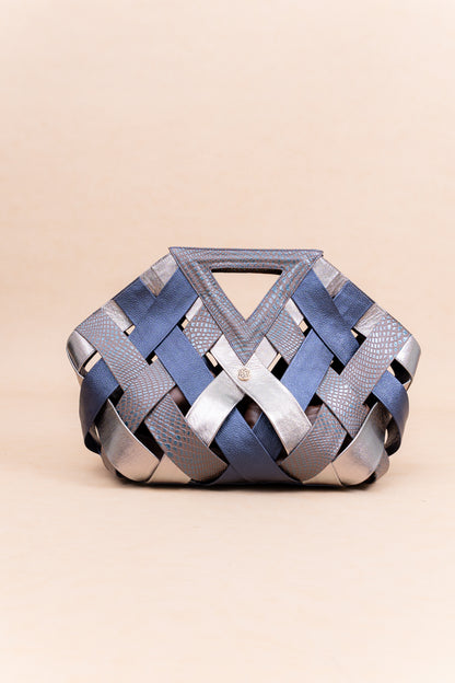 Bolso trazos en Cuero  - Carolina Laiton