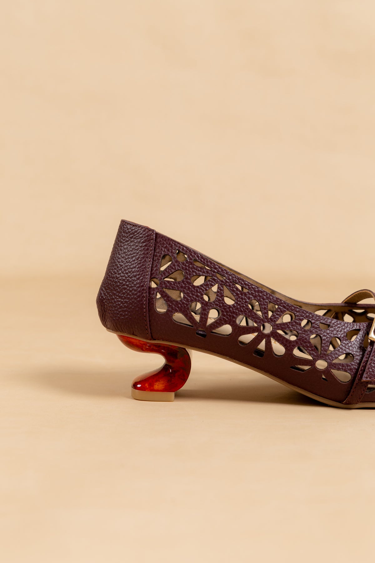 Stiletto Gala - Cuero Italiano  -Tacón 5.5 cms - Carolina Laiton