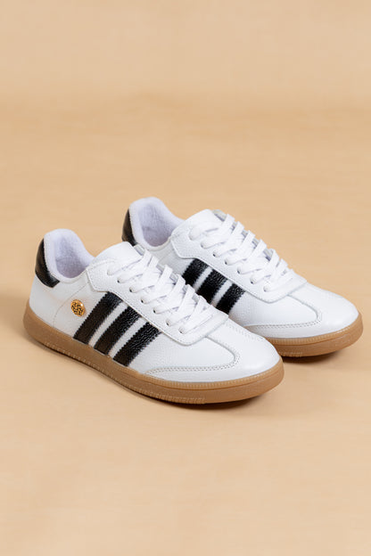 Tenis Eleven- Blanco x Negro - Carolina Laiton