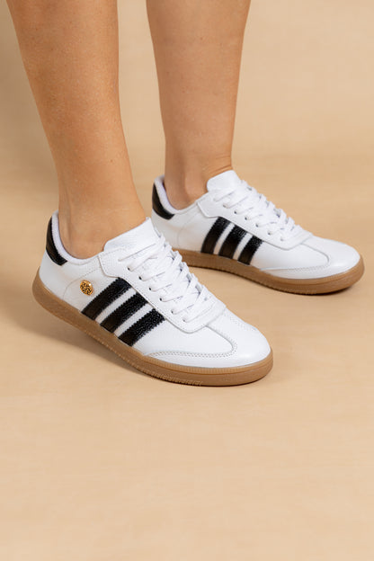 Tenis Eleven- Blanco x Negro - Carolina Laiton