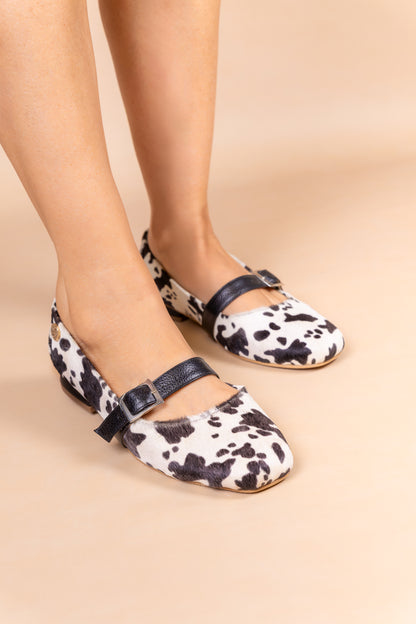 Baleta Vanya - Cuero Vaca - Carolina Laiton