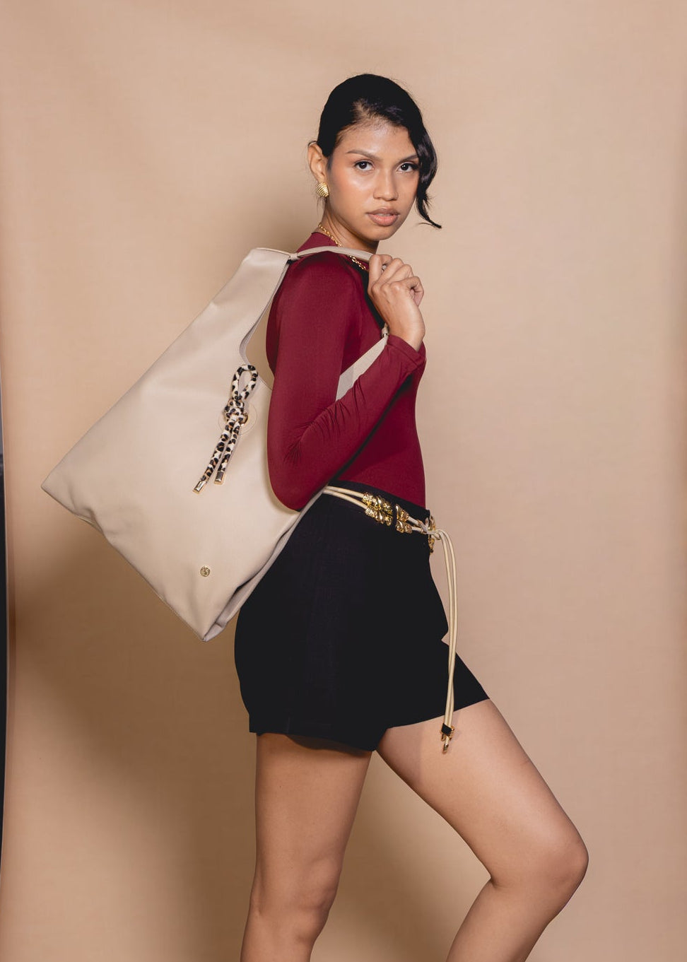 Bolso Leonor - Cuero Italiano - Carolina Laiton