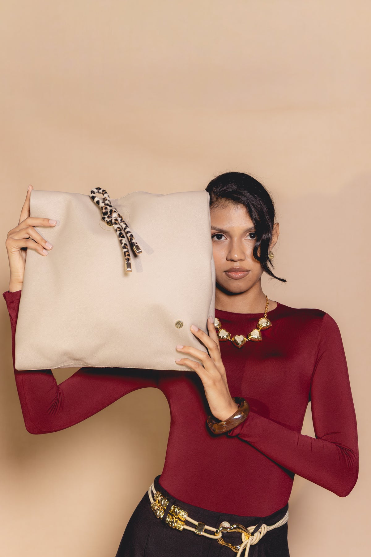 Bolso Leonor - Cuero Italiano - Carolina Laiton