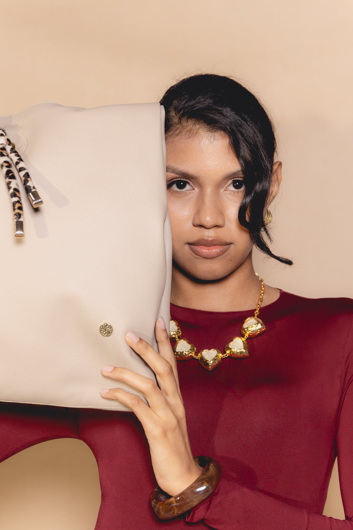Bolso Leonor - Cuero Italiano - Carolina Laiton