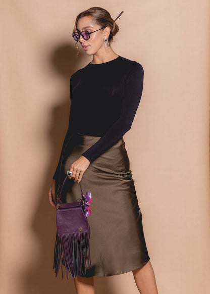 Bolso Julia - Cuero Italiano - Carolina Laiton