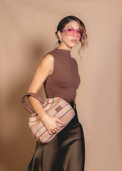 Bolso Beyonce - Cuero Italiano - Carolina Laiton