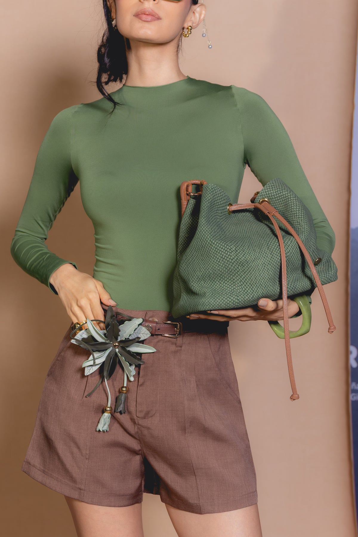 Bolso Olivia - Cuero Italiano - Carolina Laiton