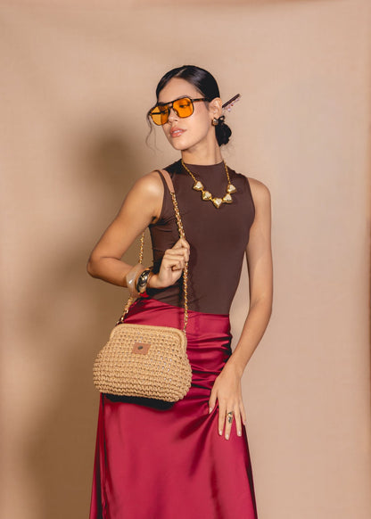 Bolso Amélie - Cuero Italiano - Carolina Laiton