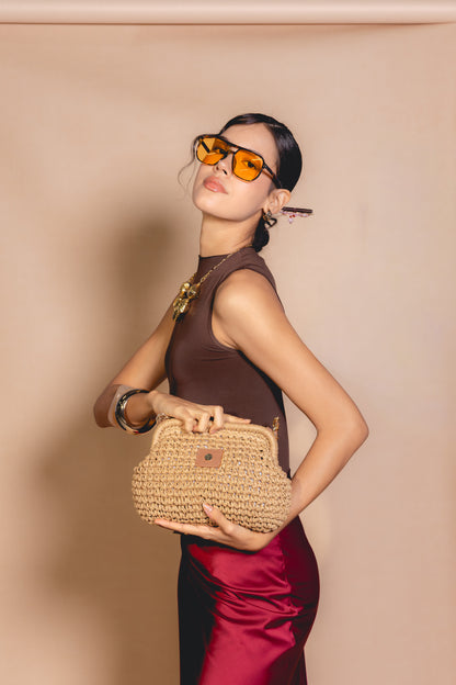 Bolso Amélie - Cuero Italiano - Carolina Laiton
