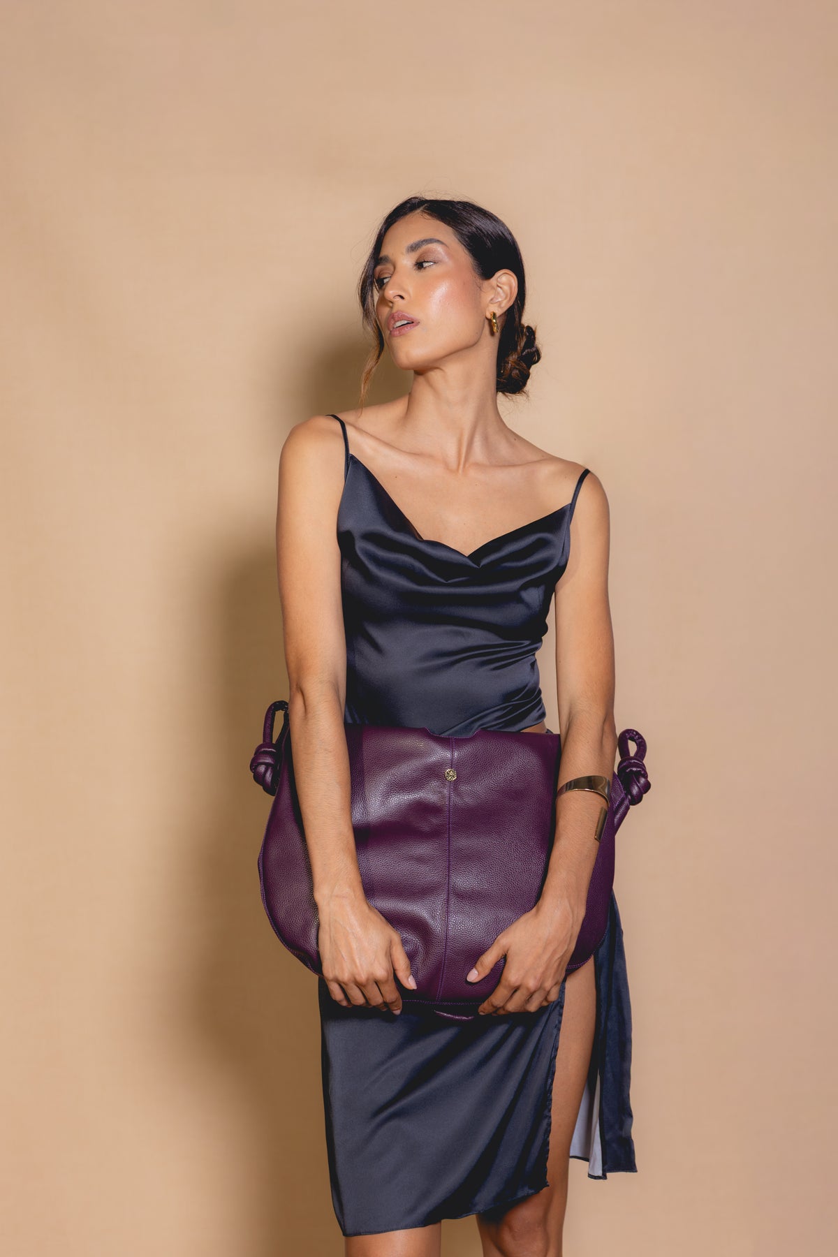 Bolso Margot - Cuero Italiano - Carolina Laiton