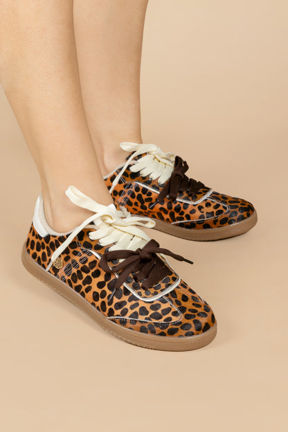 Tenis Dennis Cuero Animal Print - Carolina Laiton