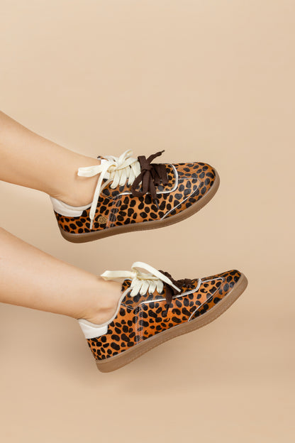 Tenis Dennis Cuero Animal Print - Carolina Laiton