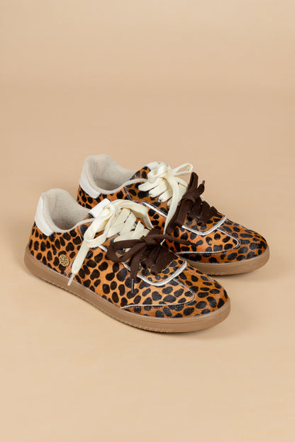 Tenis Dennis Cuero Animal Print - Carolina Laiton