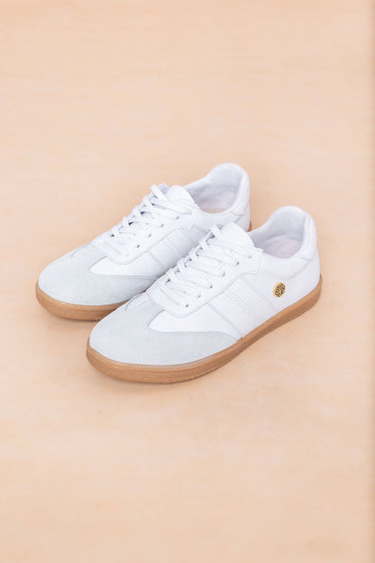 Tenis Emma Cuero Blanco- Carolina Laiton